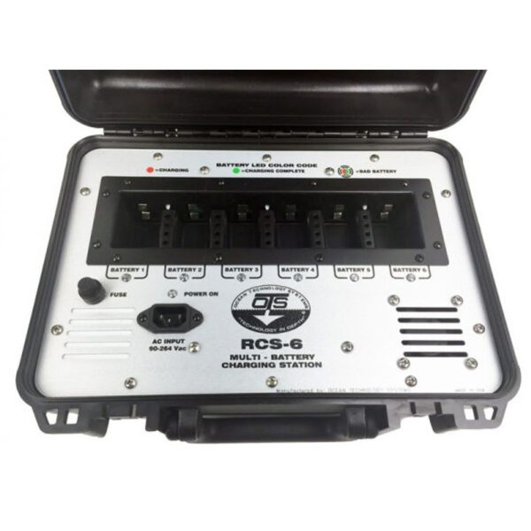 RCS6 MultiBattery Charging Station for six RB14 Batteries Ocean