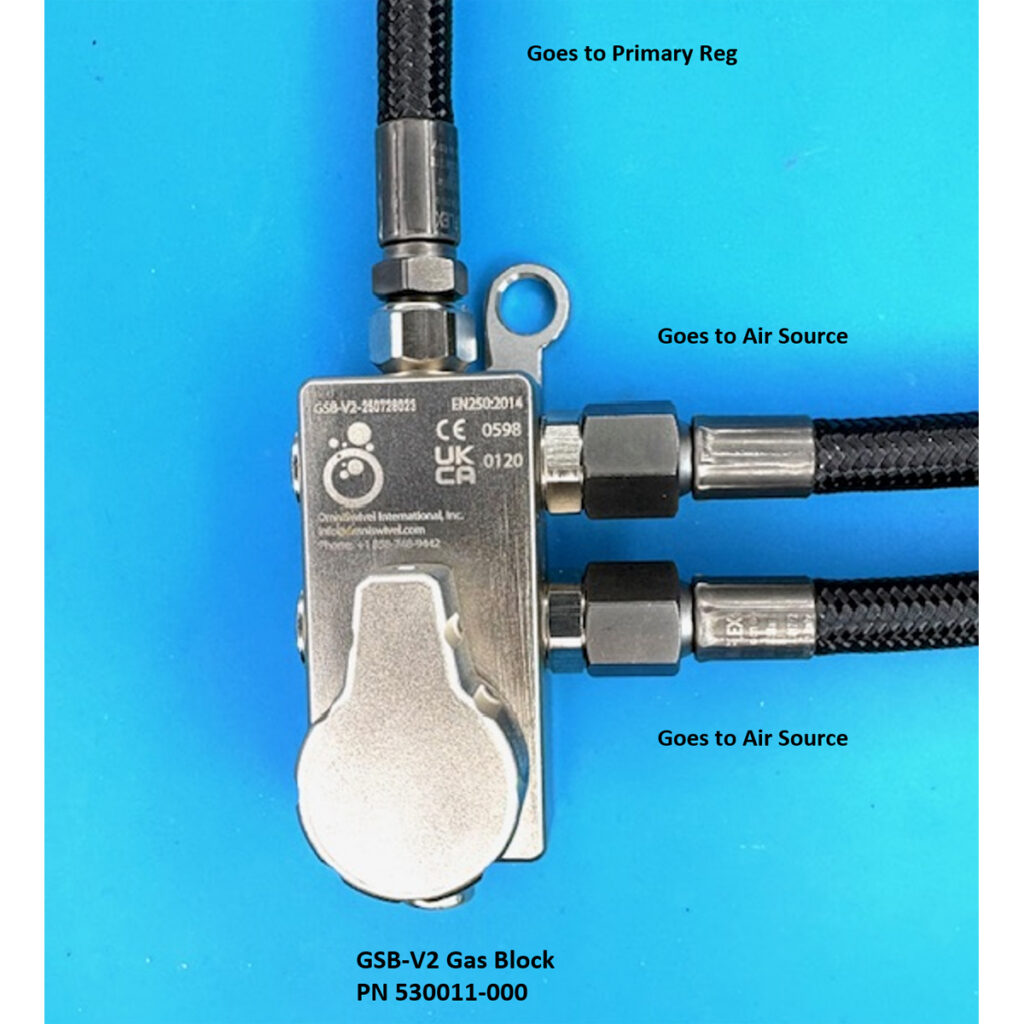 Gsb Block GSB-V2 Gas Manifold Block - Ocean Technology Systems