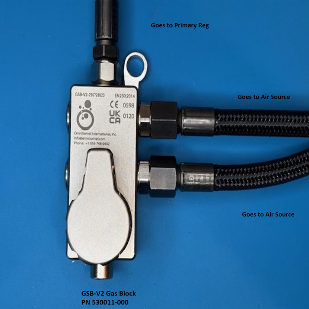Gsb Block GSB-V2 Gas Manifold Block - Ocean Technology Systems